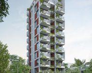 1825 Sft 3 Bed North Face Flat Sale @ 300 Feet, L Block, Bashundhara R/A