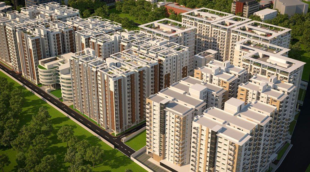 navana spring dale apartment's full exterior view মিরপুর