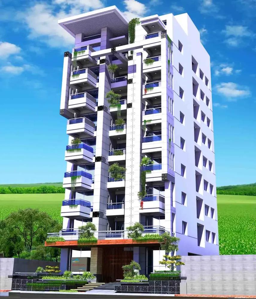 tm elegant exterior view বসুন্ধরা