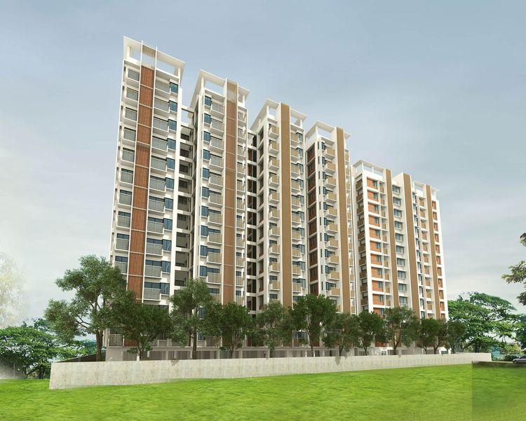 navana city dale apartment's exterior view মিরপুর