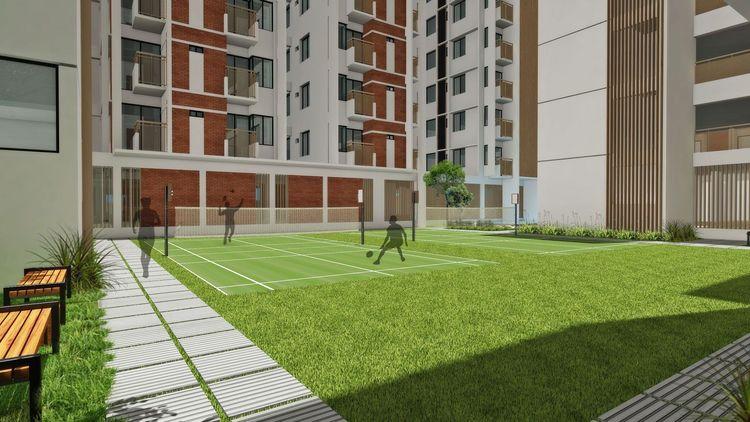 navana city dale apartment's playground মিরপুর