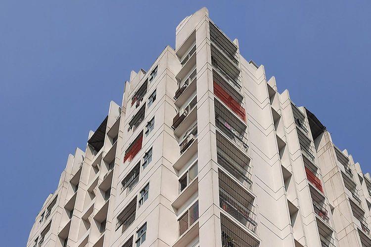 anwar landmark angelic apartment's upward view Shyamoli