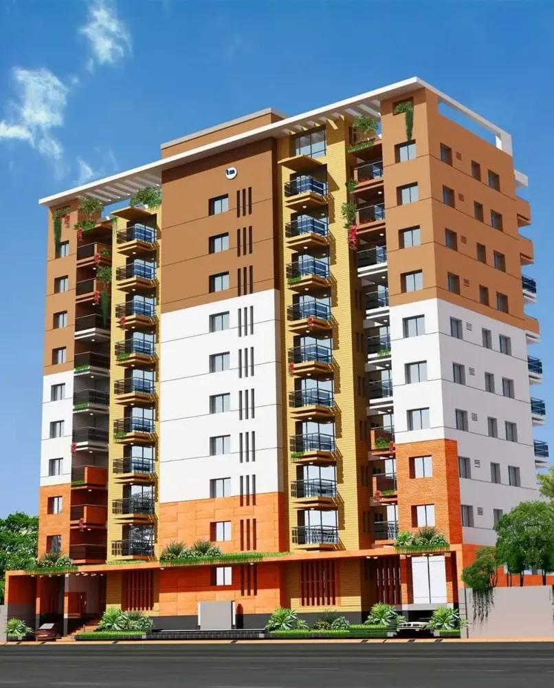 tm lake garden exterior view Aftab nagar