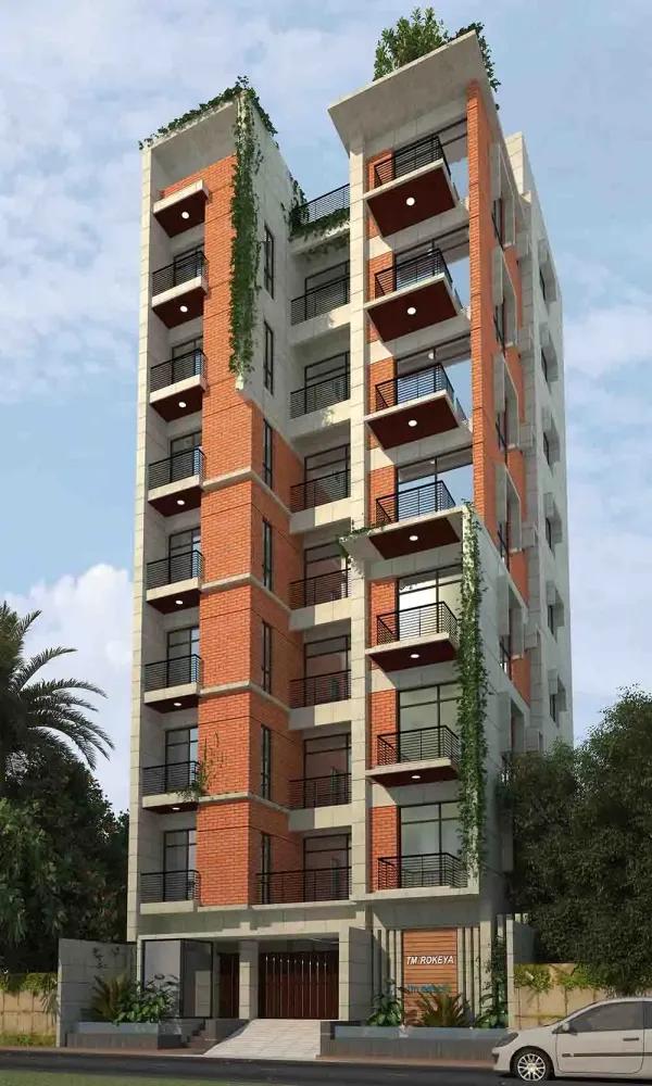 tm rokeya exterior view আফতাব নগর