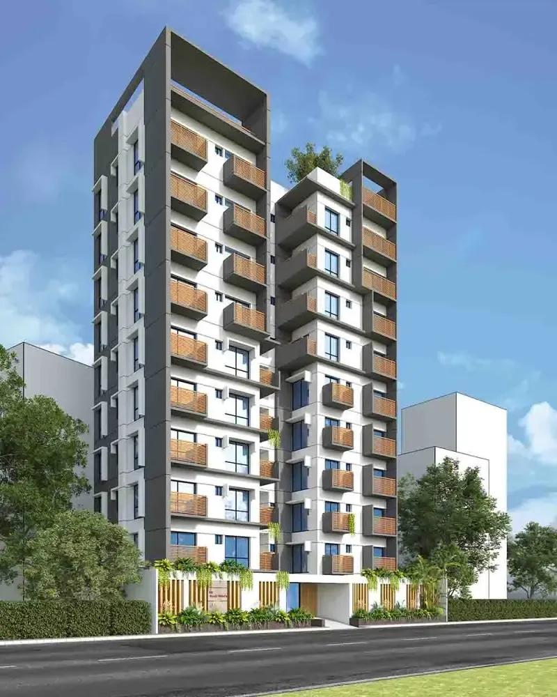 tm south winds exterior view Aftab nagar