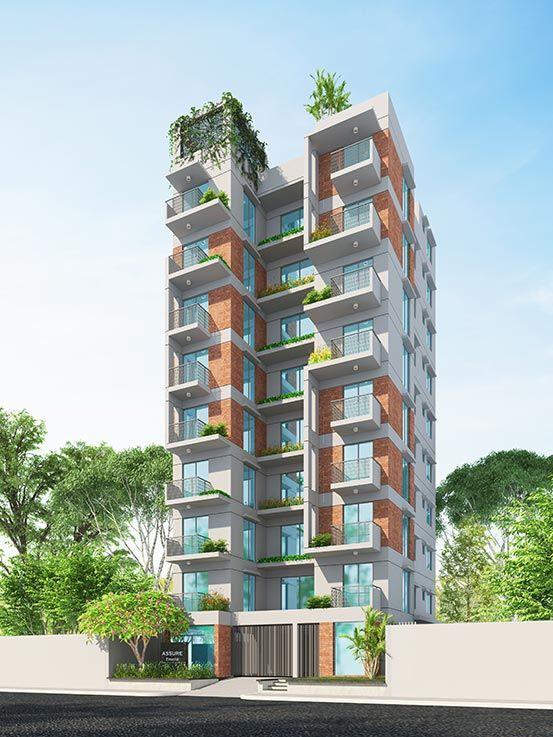 assure emerald exterior view Basundhara