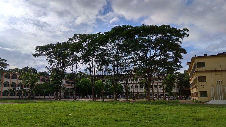 barisal zilla school campus Image