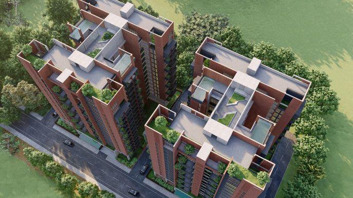Edison Prospero roof area Basundhara