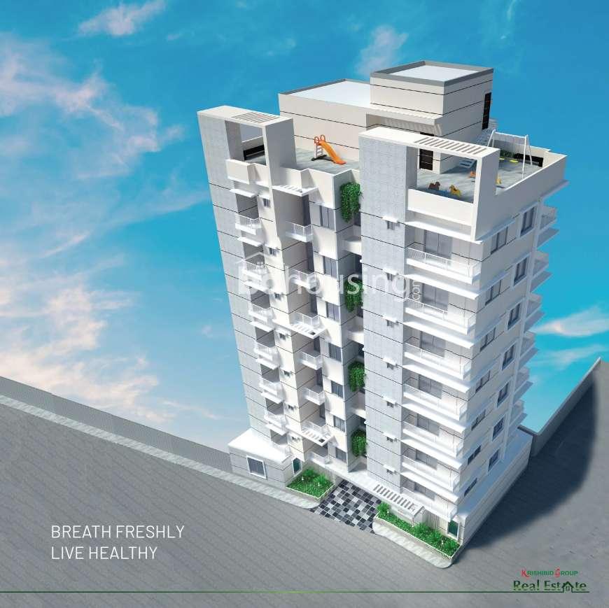 krishibid orchid apartment's exterior view Mirpur