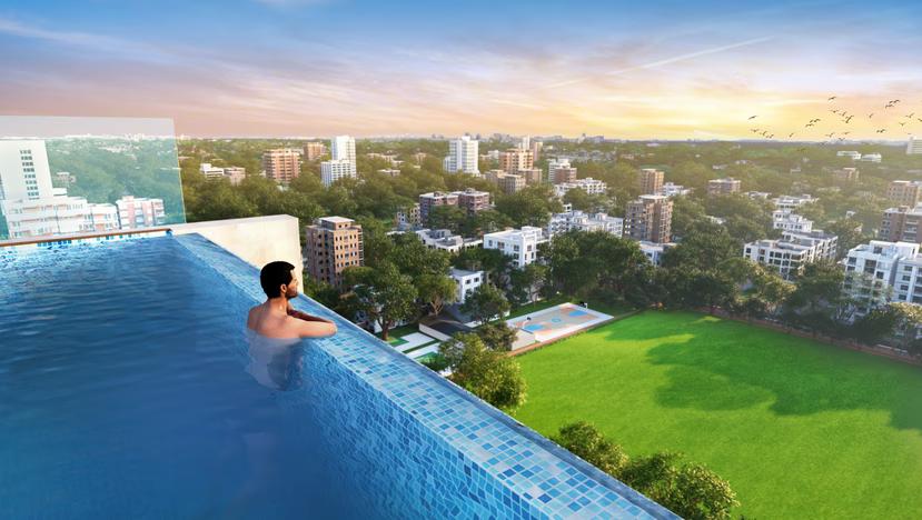 zephyr apartment pool গুলশান