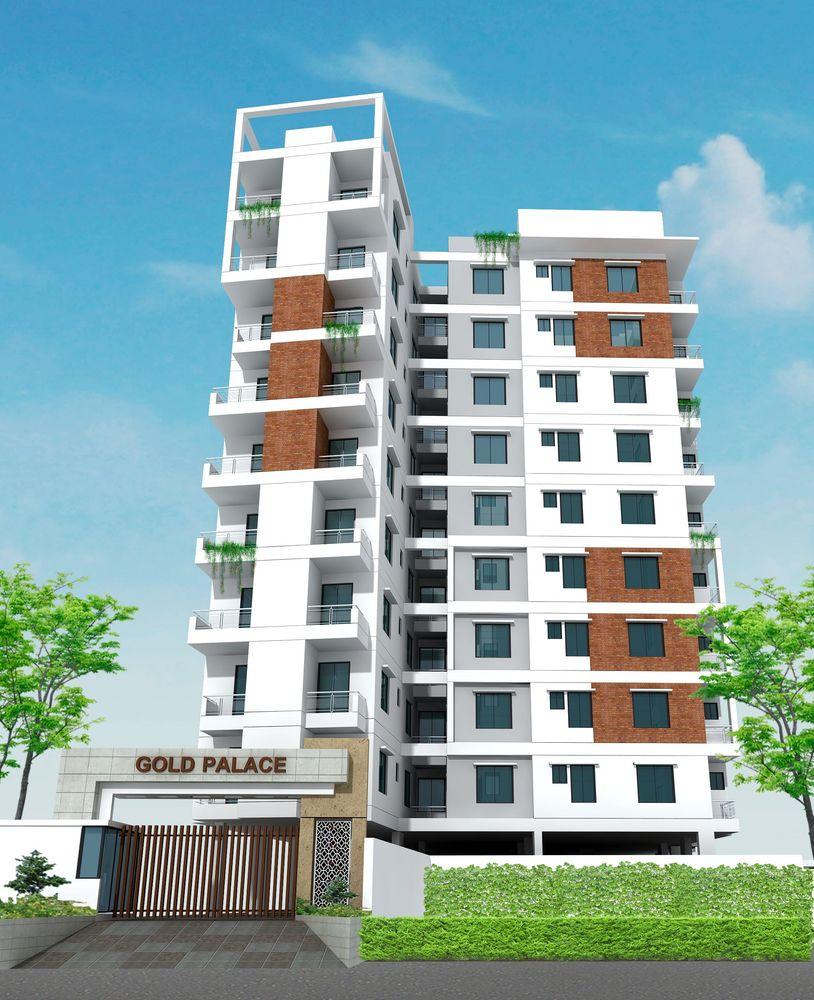 bddl gold palace exterior view Khilgaon