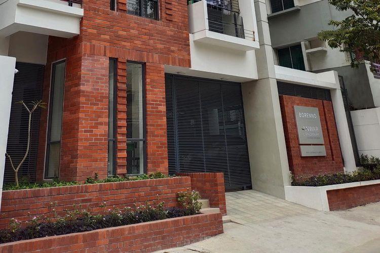 anwar landmark borenno apartment's front view Mirpur