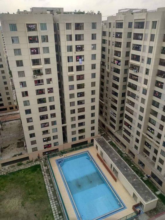 bijoy rakeen city swimming pool aerial view মিরপুর