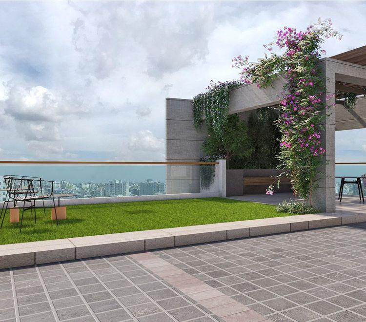 jbs rose & angel roof top বসুন্ধরা