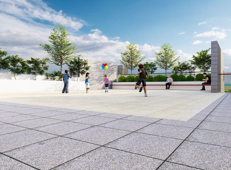 jbs asharkhandi apartment's roof top বসুন্ধরা