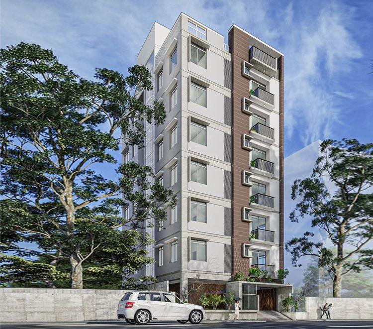jbs mahira villa right side view বসুন্ধরা