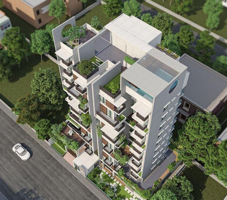 jbs orchid birds eye view Basundhara