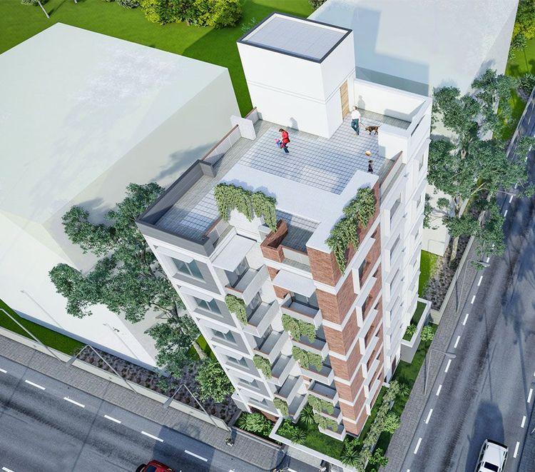 jbs palacio birds eye view বসুন্ধরা