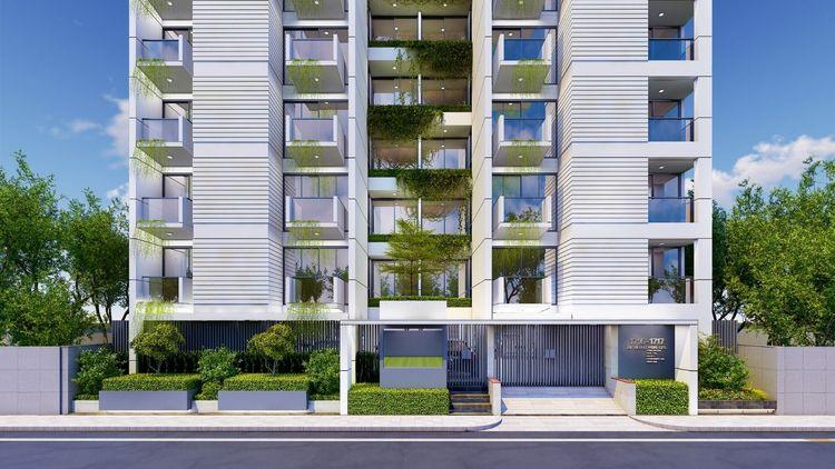 sukoon apartment's entrance Basundhara