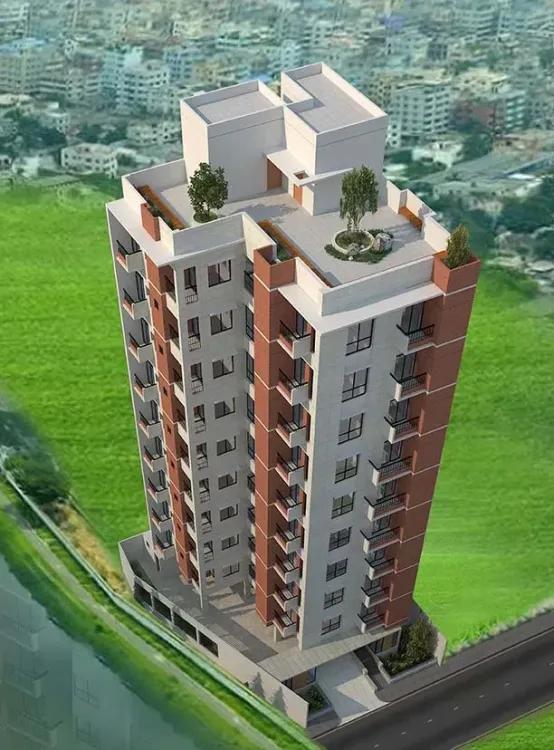 tm lake view birds eye view Basundhara