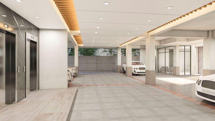 jbs emica apartment's parking view বসুন্ধরা
